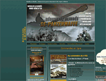 Tablet Screenshot of batailles-blindes.com